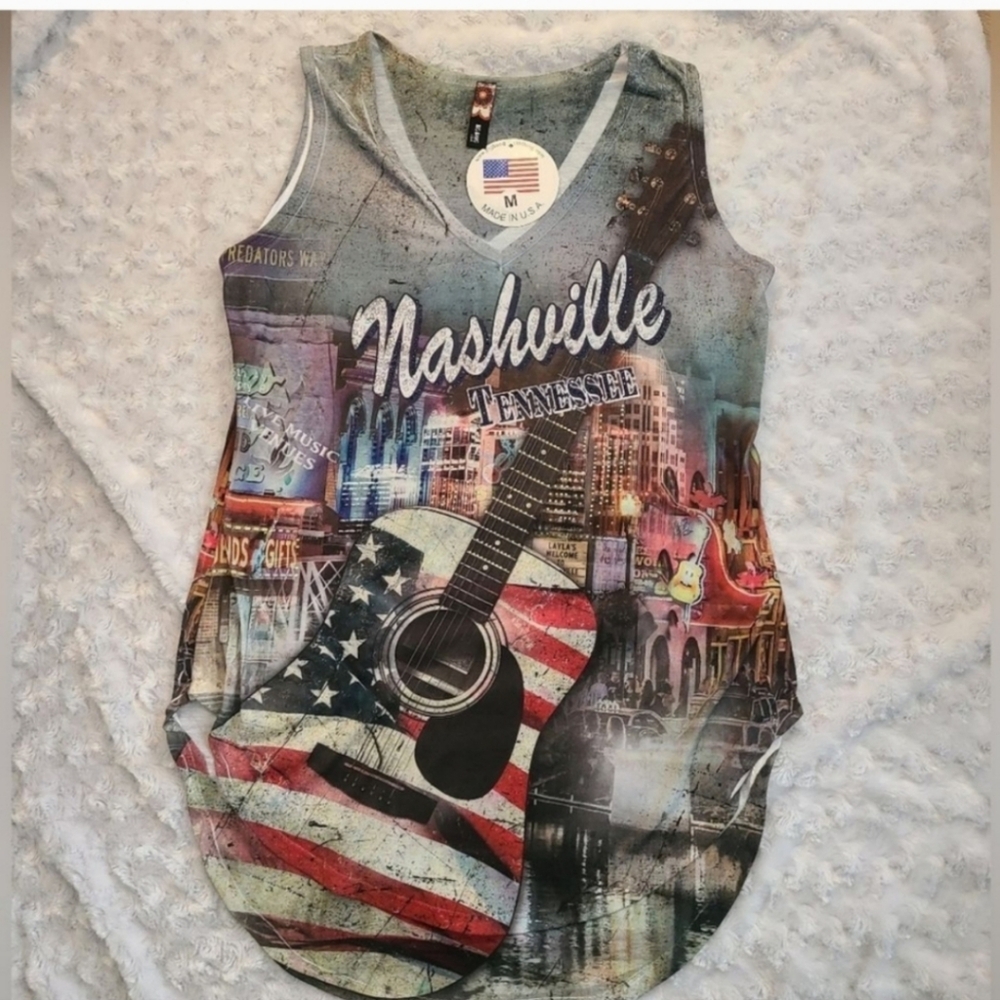 Nashville Embellished Tank Top - Picture 3 of 9